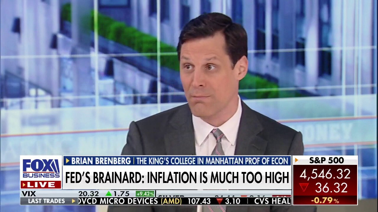 Fox News contributor and The King's College business and economics professor Brian Brenberg provides insight into how the inflation surge is impacting Americans’ standard of living. 