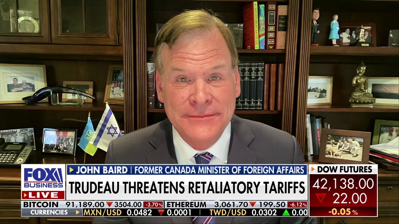 Former Canadian Minister of Foreign Affairs John Baird weighs in on Prime Minister Justin Trudeau threatening retaliatory tariffs and U.S. relations.