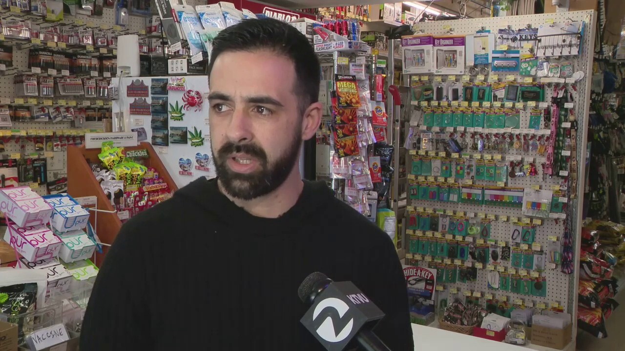 Fredericksen Hardware & Paint, a generation-old home improvement store in San Francisco, is being forced to provide a staff escort for each customer as theft threatens the business. (KTVU)