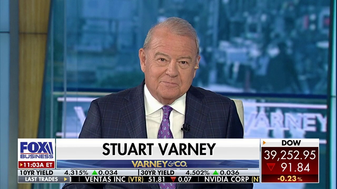 FOX Business host Stuart Varney questions why would Trump 'step in' if his political opponents are at each others' throats?