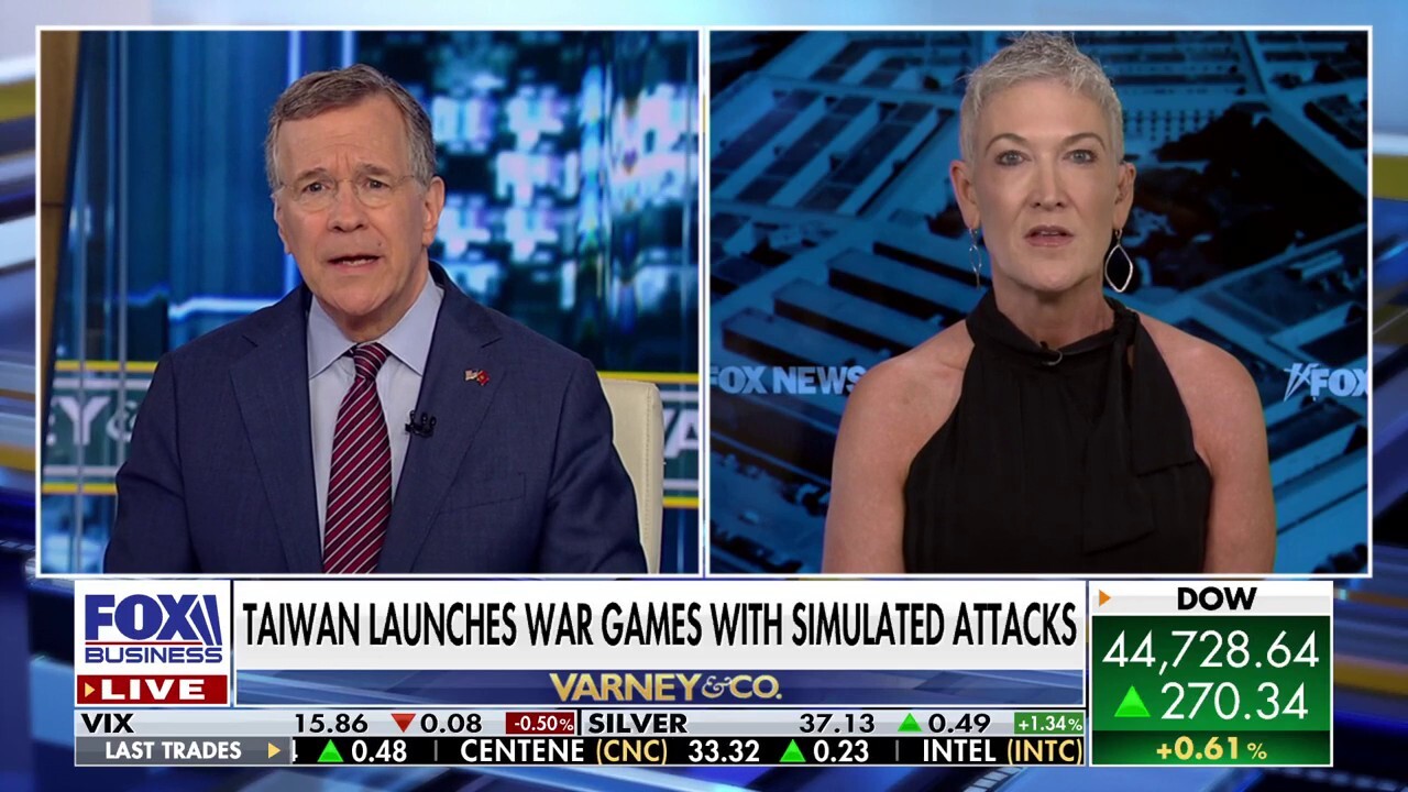 Fox News chief national security correspondent Jennifer Griffin joins ‘Varney & Co.’ to report on the tensions between China and Taiwan.