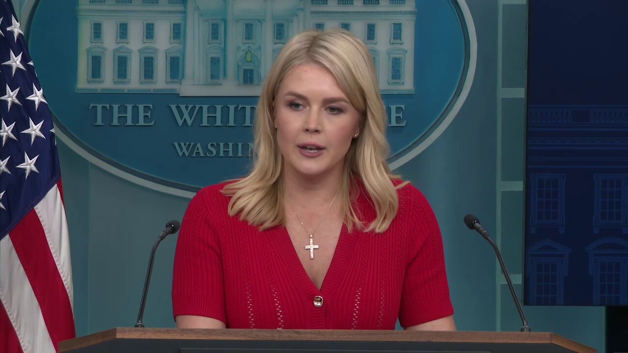 White House press secretary Karoline Leavitt decries ‘egregious decision’ from court regarding Trump administration's tariffs.