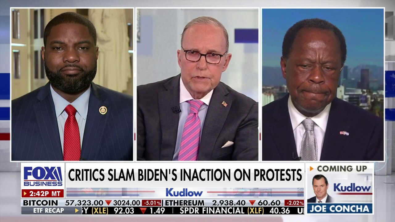 'Kudlow' panelists Rep. Byron Donalds, R-Fla., and Fox News contributor Leo Terrell react to the New York district attorney releasing anti-Israel agitators at Columbia University.