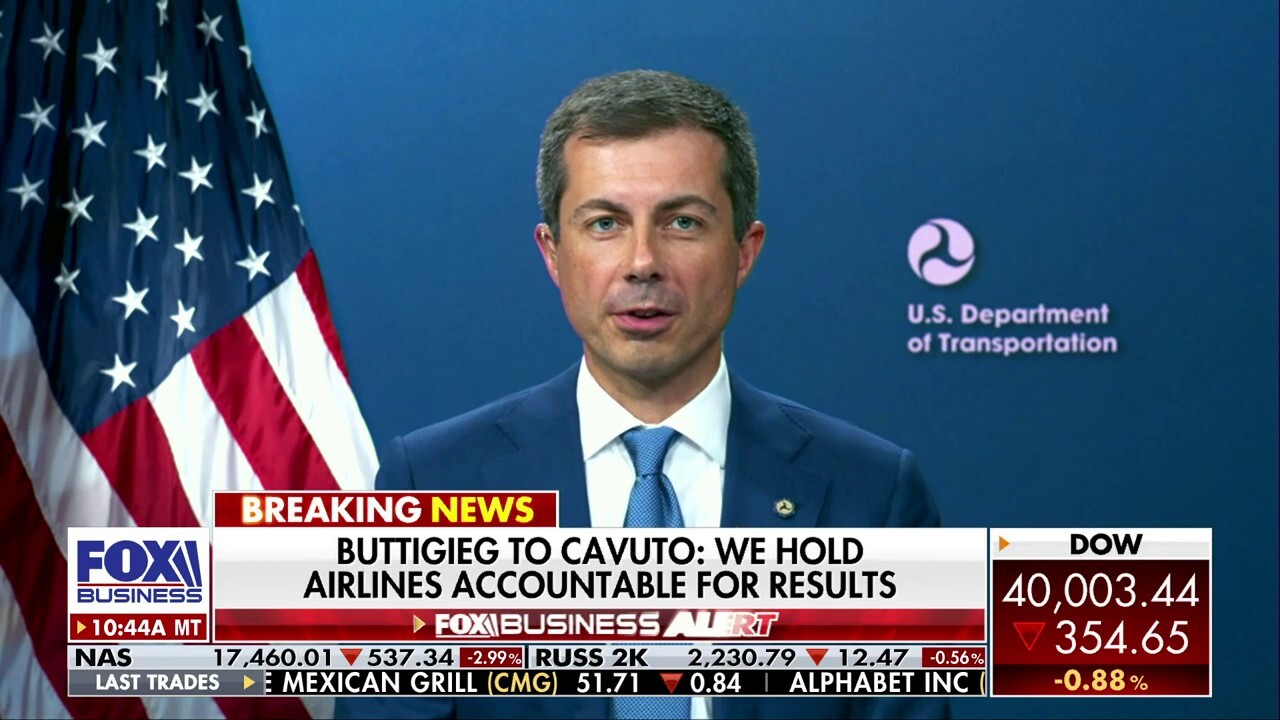 Transportation Secretary Pete Buttigieg joins 'Cavuto: Coast to Coast' to discuss the investigation into Delta Air Lines following the CrowdStrike outage, President Biden's exit from the 2024 race and JD Vance's 'childless' comments.