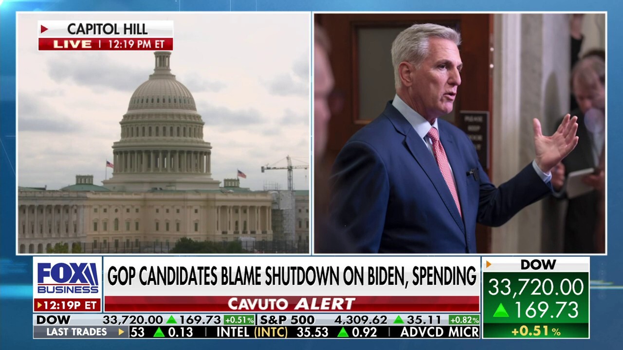 FOX News senior congressional correspondent Chad Pergram reports on House Speaker Kevin McCarthy and Senate Democrats discussing a border provision in the government funding bill.