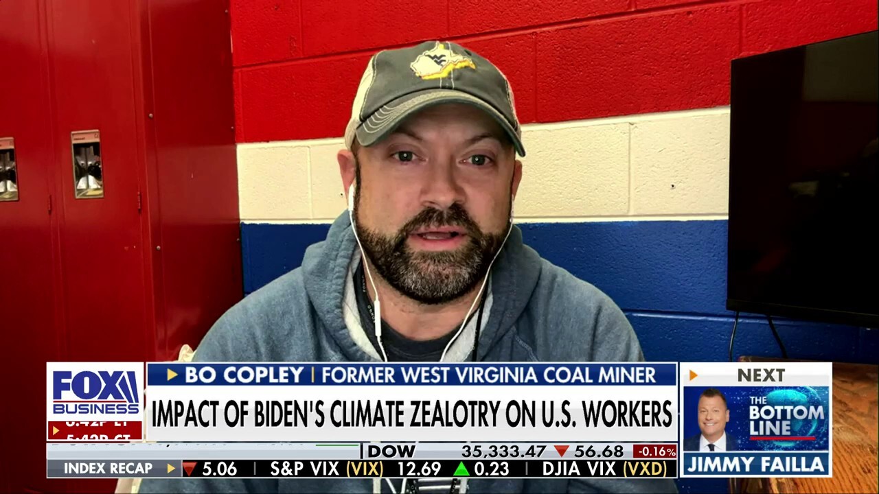 Former West Virginia coal miner Bo Copley says Biden will try to pander to China on 'The Bottom Line.'