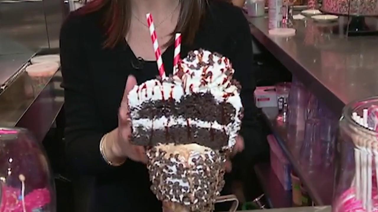 Crowds line up for $18 vegan milkshake