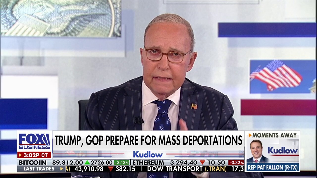 FOX Business host Larry Kudlow unpacks the Biden-Harris open border crisis on 'Kudlow.'