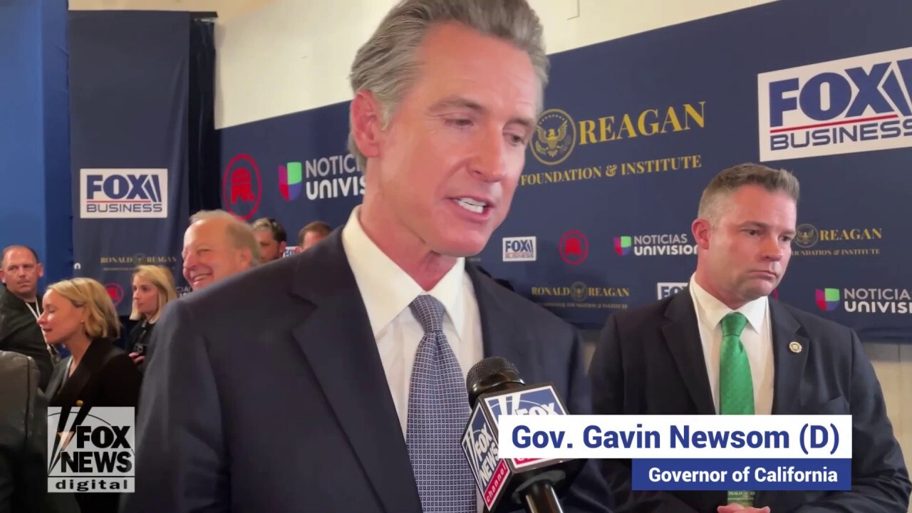 California Gov. Gavin Newsom, speaking with Fox News Digital following the second Republican presidential debate, pans Florida Gov. Ron DeSantis' debate performance.