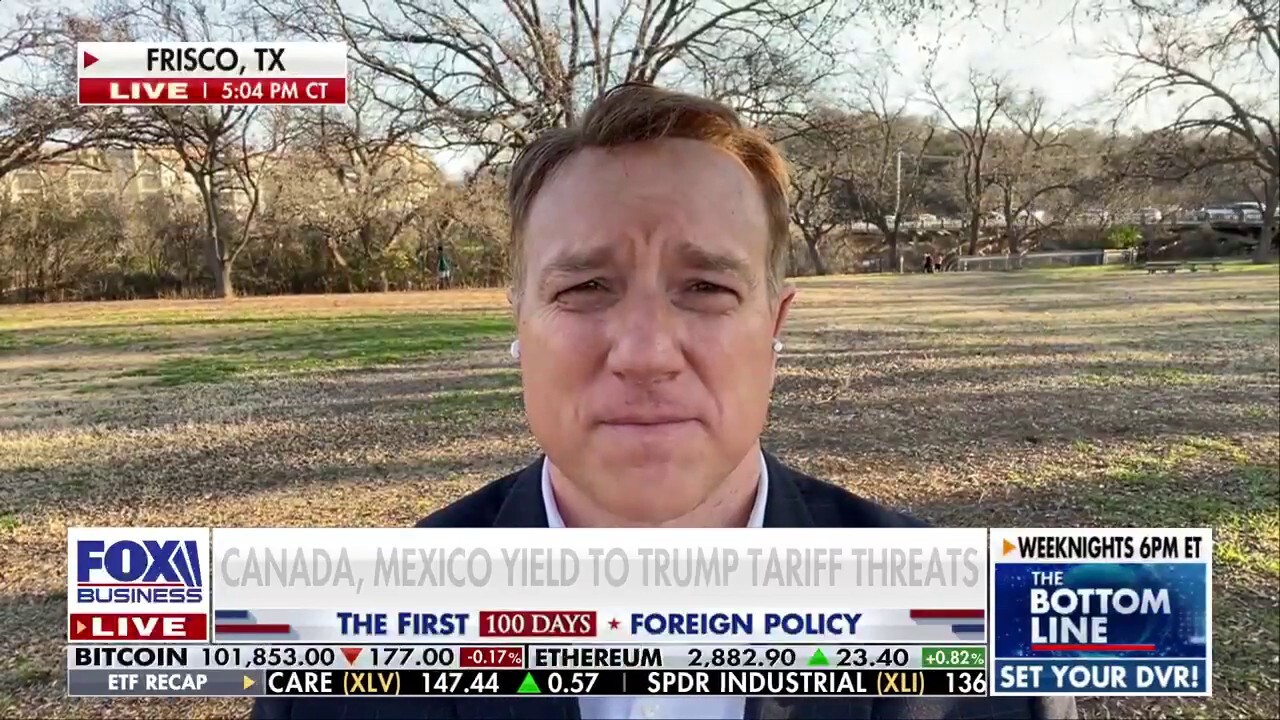 Rep. Pat Fallon, R-Texas, discusses how Canada and Mexico caved to President Donald Trump’s tariff pressure on ‘The Bottom Line.’