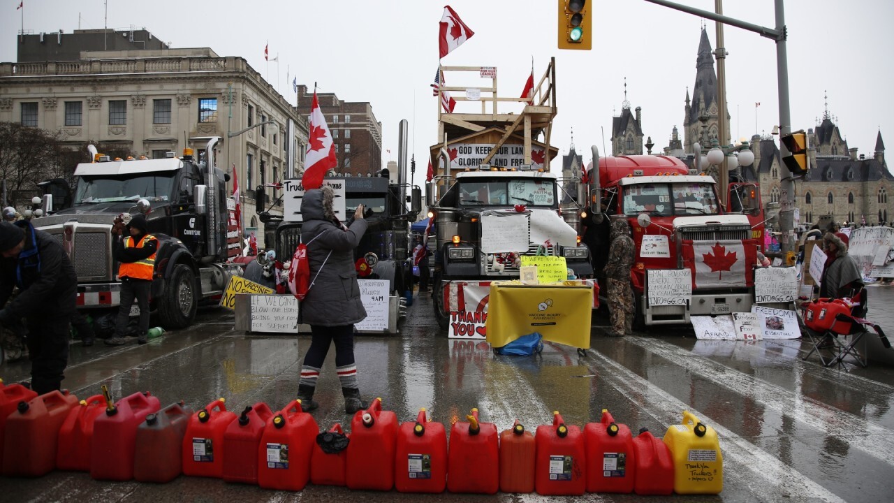 Canadian truckers: ‘We’re not moving’