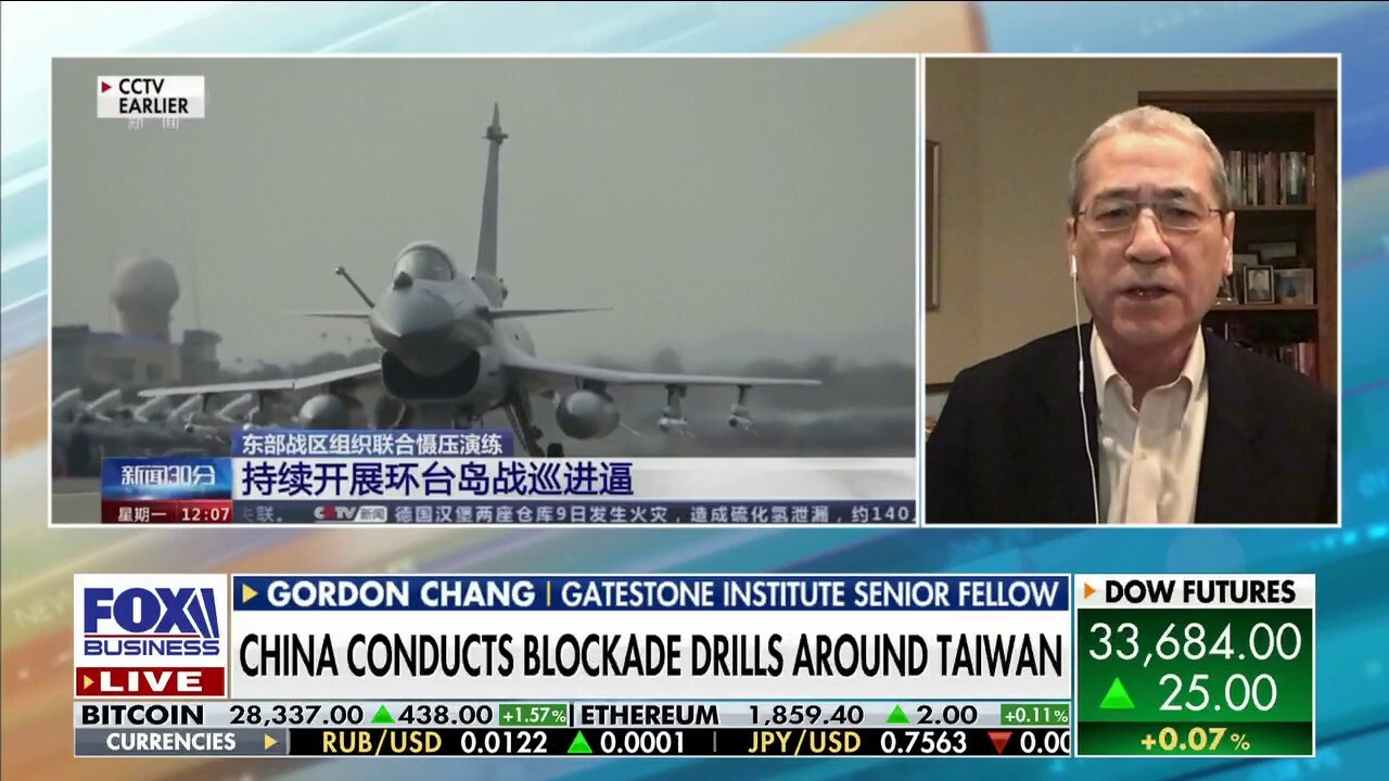 Gatestone Institute senior fellow Gordon Chang argues China 'emotionally' wanting to go to war means 'anything can happen' at any time.