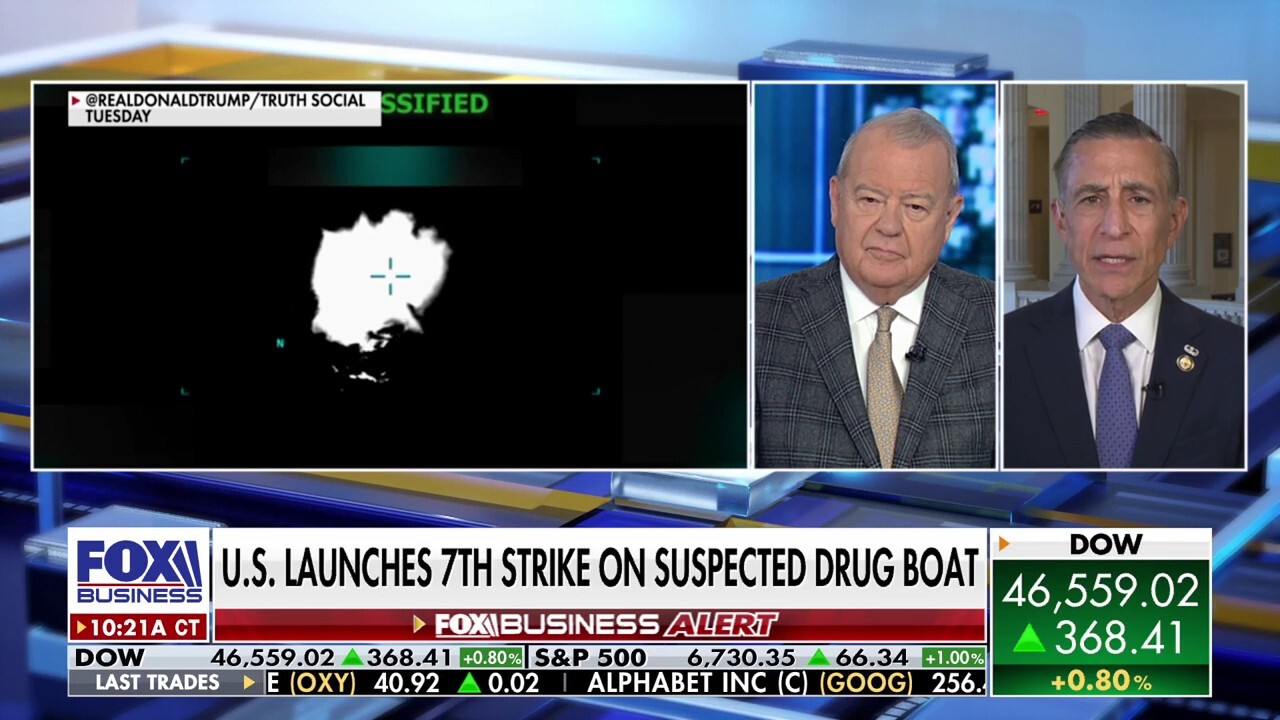 Rep. Darrell Issa 'all in' on Trump's Venezuelan drug boat strikes