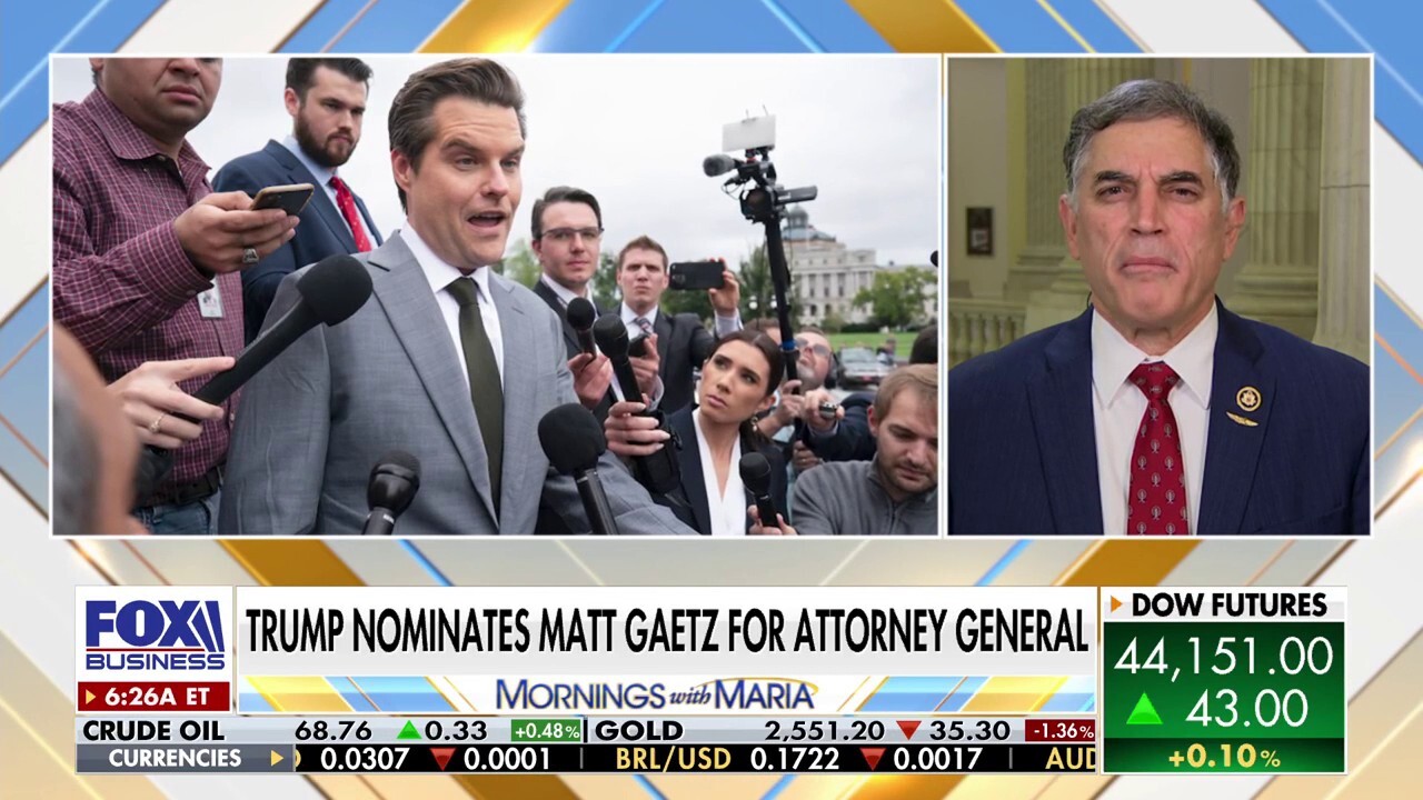 Matt Gaetz is the right guy for attorney general, GOP rep says: 'True constitutionalist'