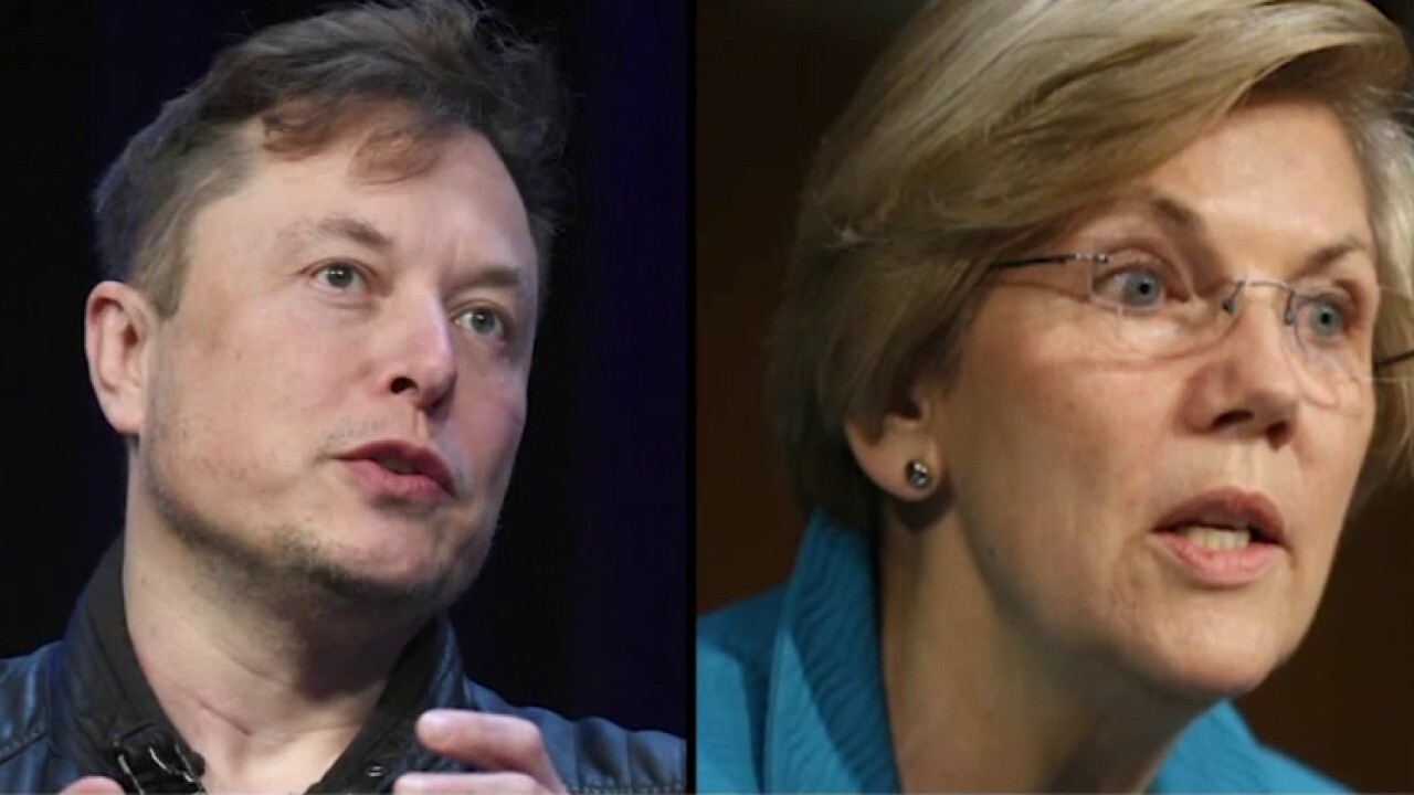 Elon Musk fires back at Elizabeth Warren in fight over taxes