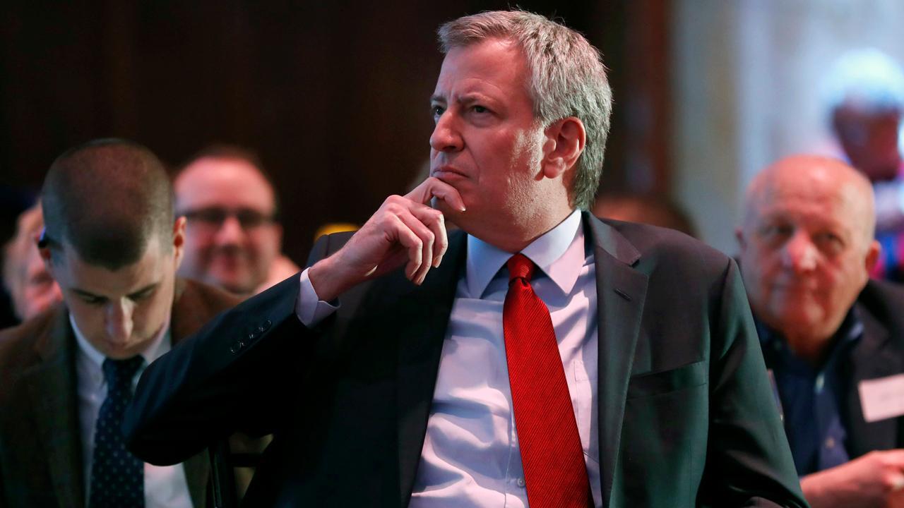 NYC mayor considering refusing infrastructure money to defy Trump