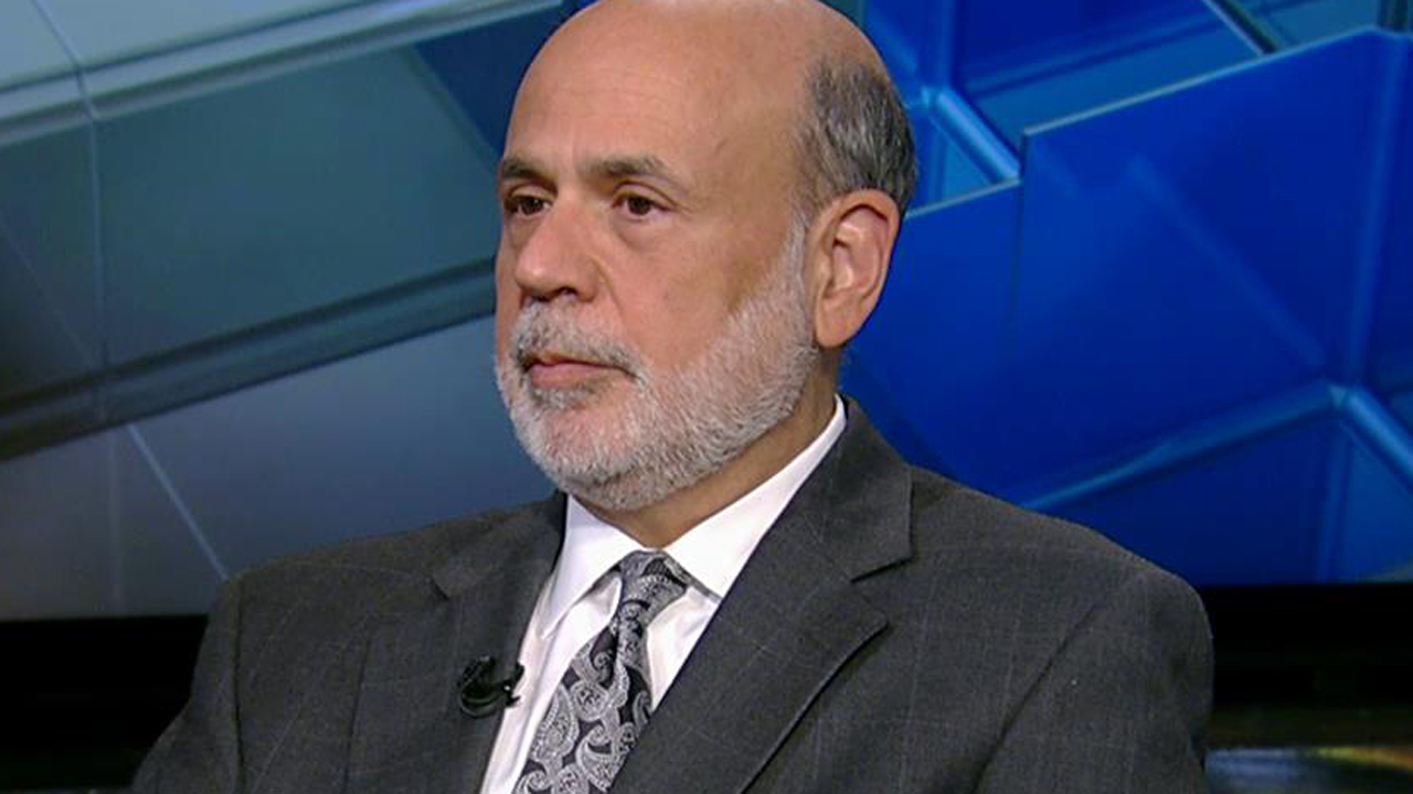 Bernanke: The financial system is a lot stronger now