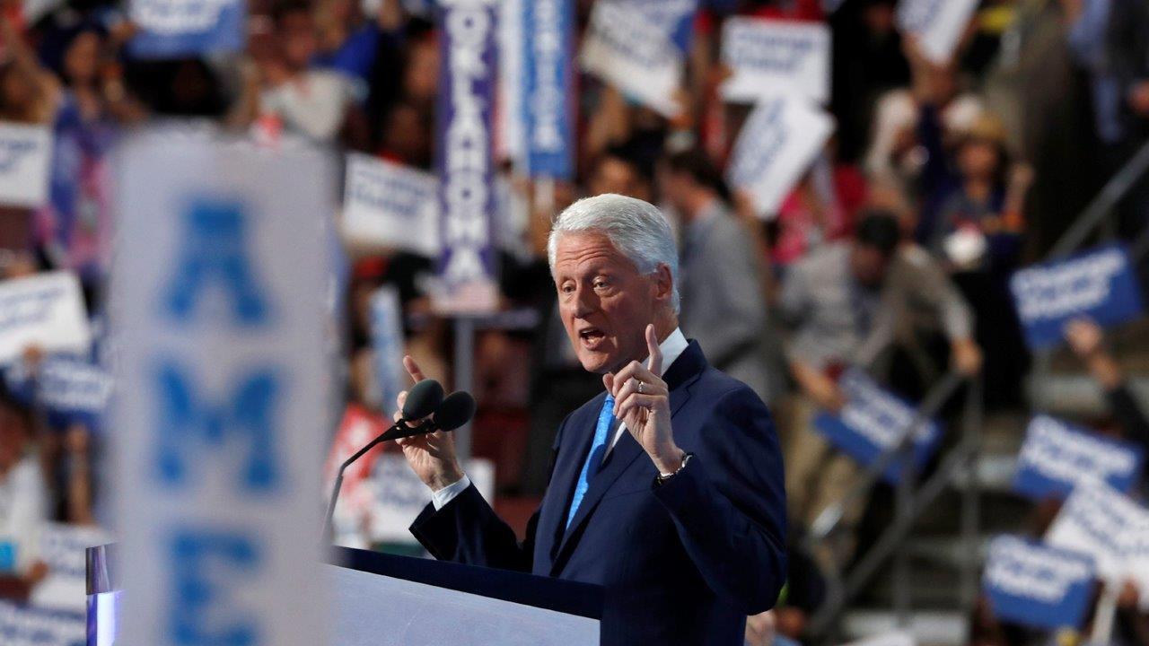 Did Bill Clinton's DNC speech give Hillary Clinton's campaign a boost?