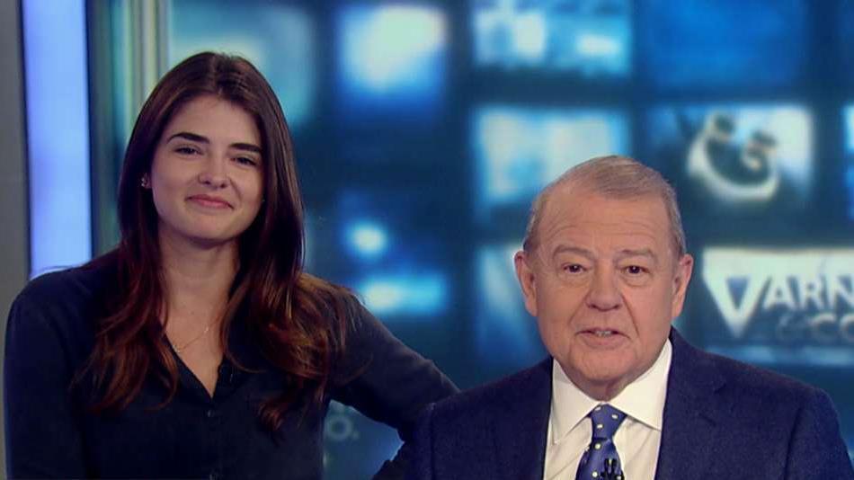 Stuart Varney's daughter stops by the show for 'Take Your Kids to Work Day'