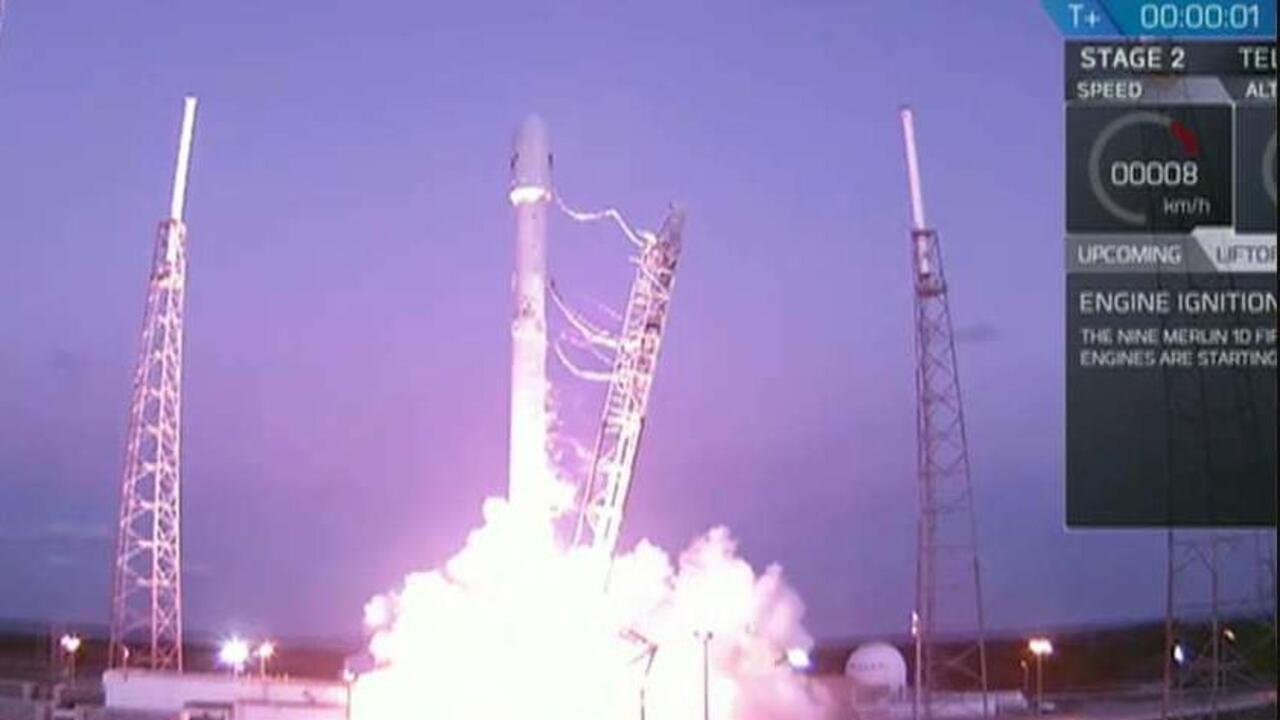 SpaceX rocket fails to land on drone ship at sea