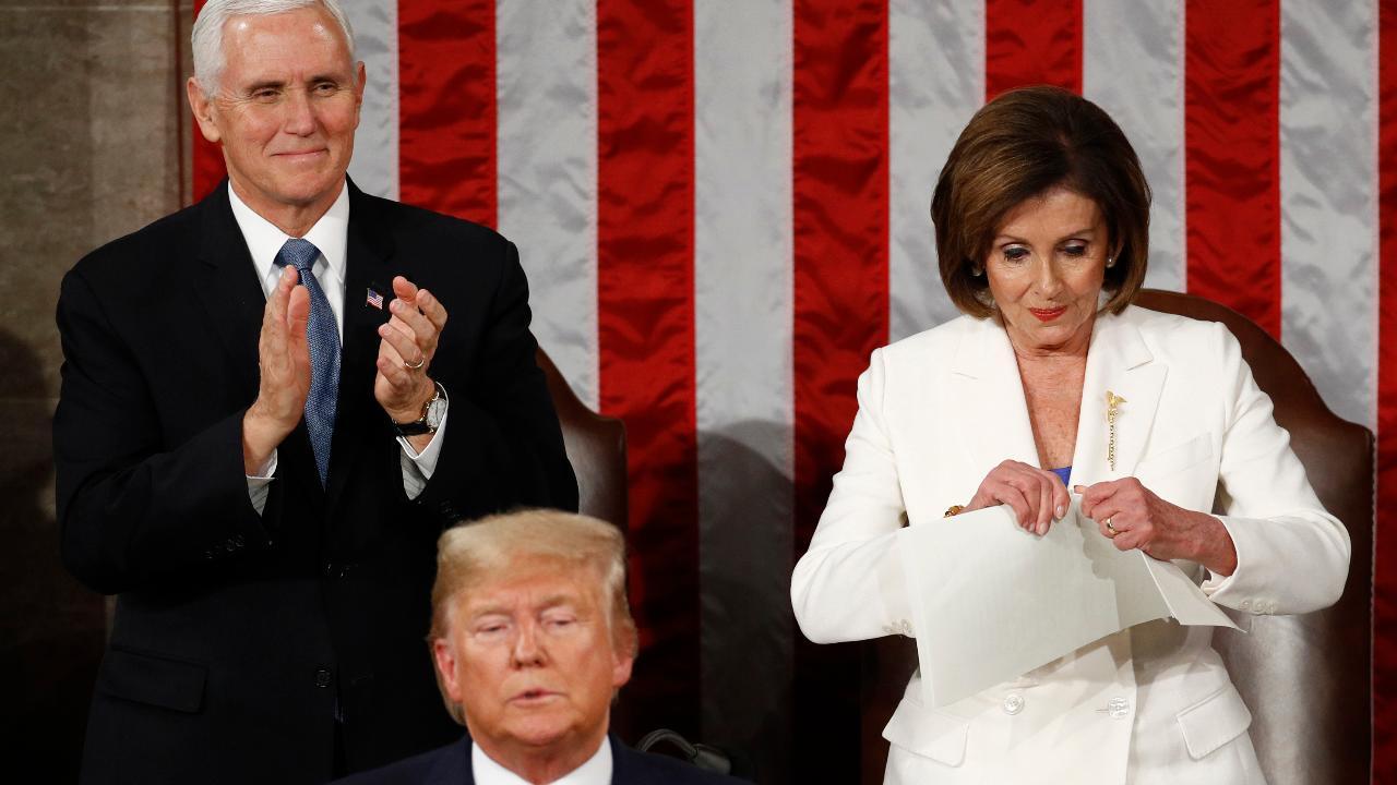 Pelosi ripping Trump's speech is 'one of the most disgraceful things I've seen': Steve Scalise 