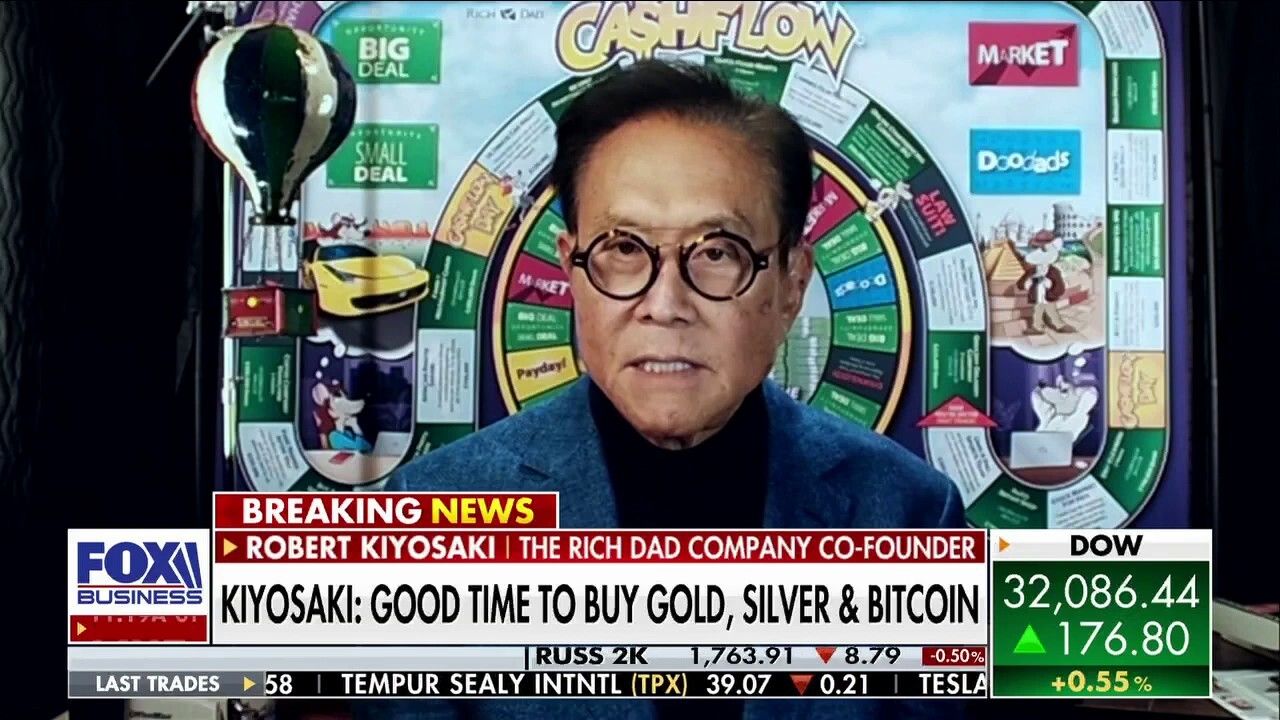 The Rich Dad Company co-founder Robert Kiyosaki explains why investors would be wise to buy gold and silver as the Fed and FDIC signal more money printing on 'Cavuto: Coast to Coast.'