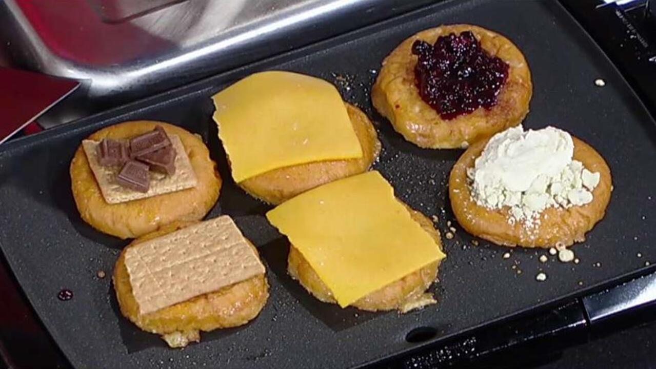 New spin on grilled cheese
