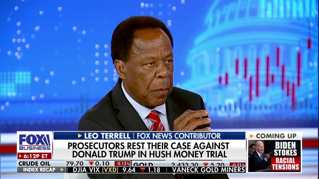 Civil rights attorney and Fox News contributor Leo Terrell tells ‘The Bottom Line’ that the NY v. Trump case is a ‘political witch hunt against Trump.’