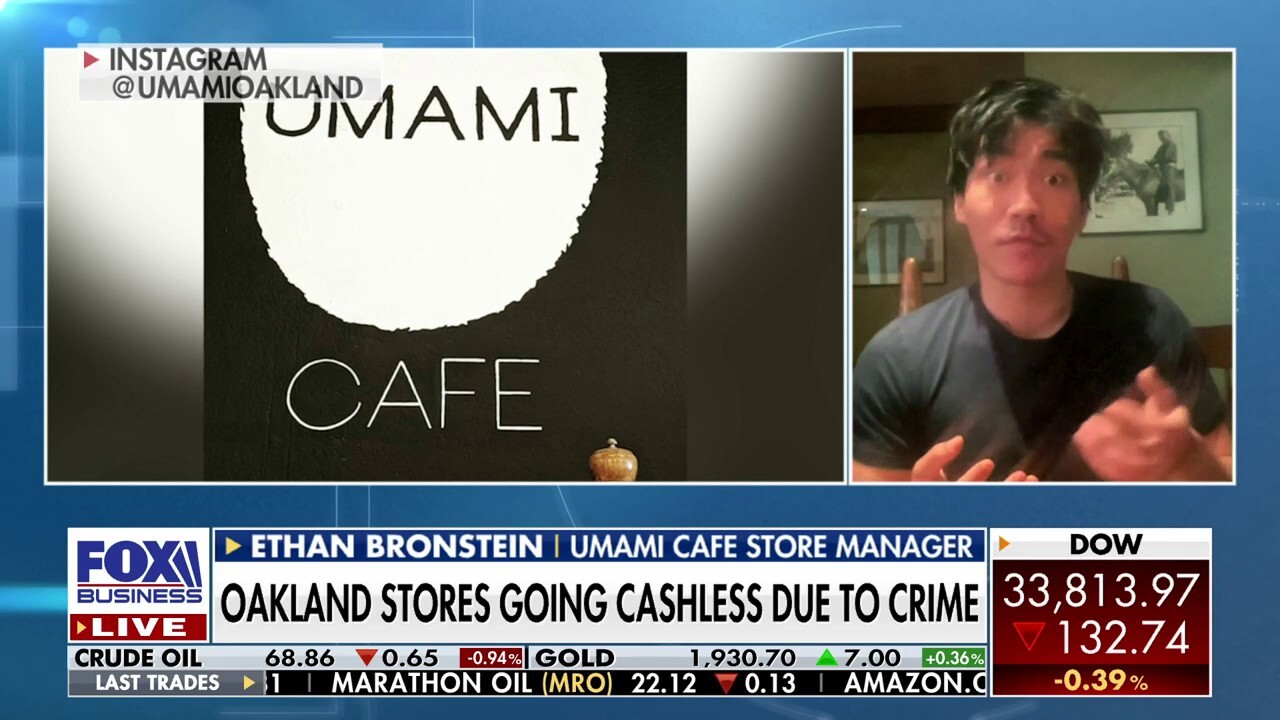 Oakland's Umami Cafe goes cashless due to skyrocketing crime