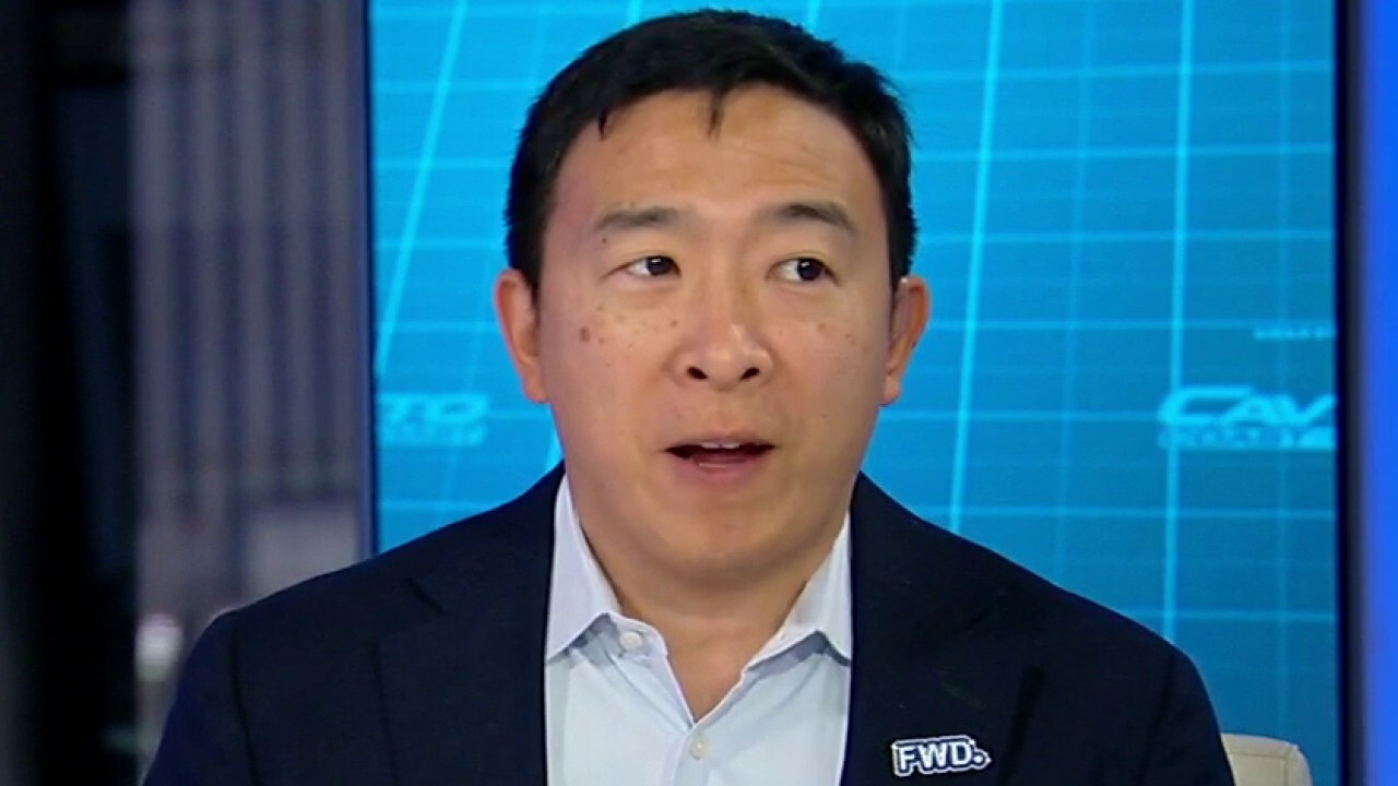 Former 2020 presidential candidate Andrew Yang discusses the polarization between political parties, Biden's policies, former President Trump, 'The Forward Party' and his presidential campaign.