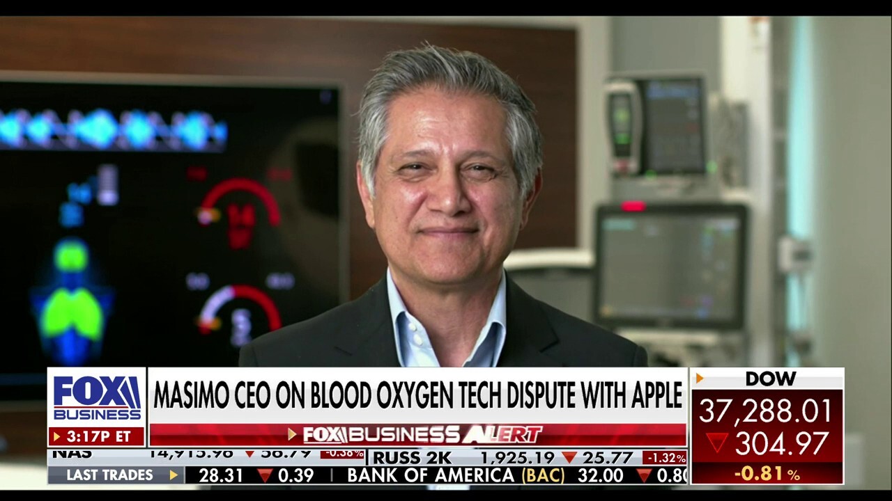  Masimo CEO: Apple stole our patents, people and property