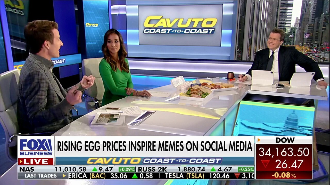 FOX Business’ Lydia Hu breaks down the impact of inflation on food costs, and FOX Business’ Connell McShane shares social media memes inspired by the rising prices. 