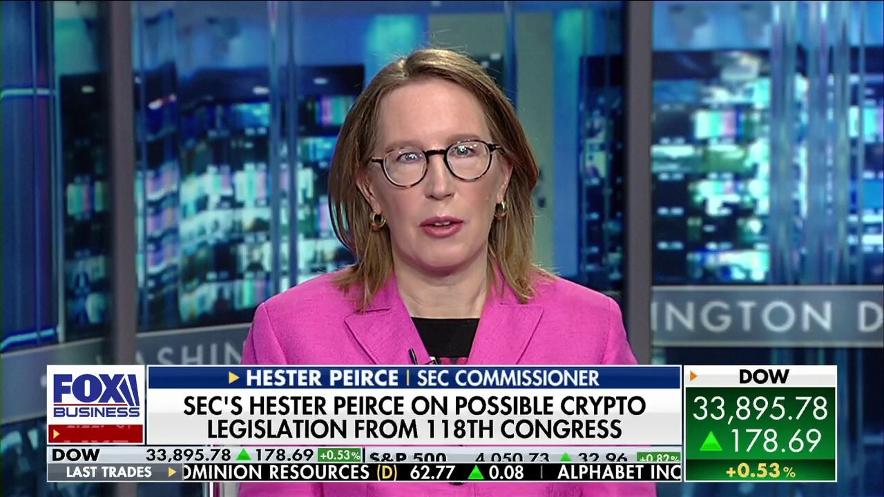 SEC commissioner Hester Peirce discusses the need for regulation in the cryptocurrency space as the Celsius exchange faces ponzi allegations on 'The Claman Countdown.' 