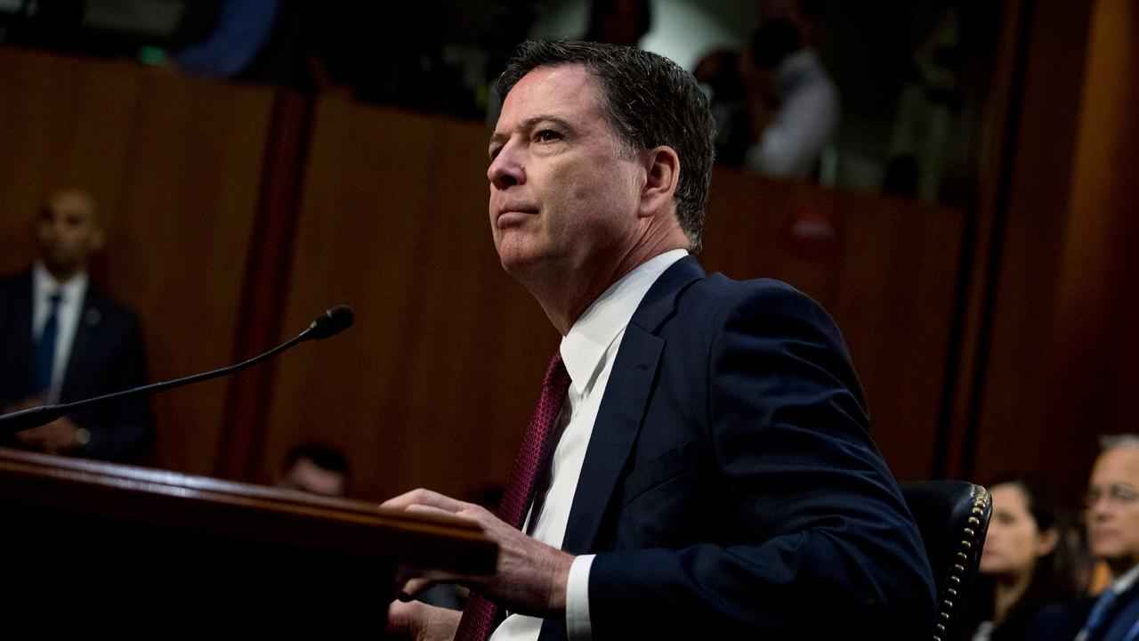 Ex-FBI Director Comey says he wants Trump removed from office