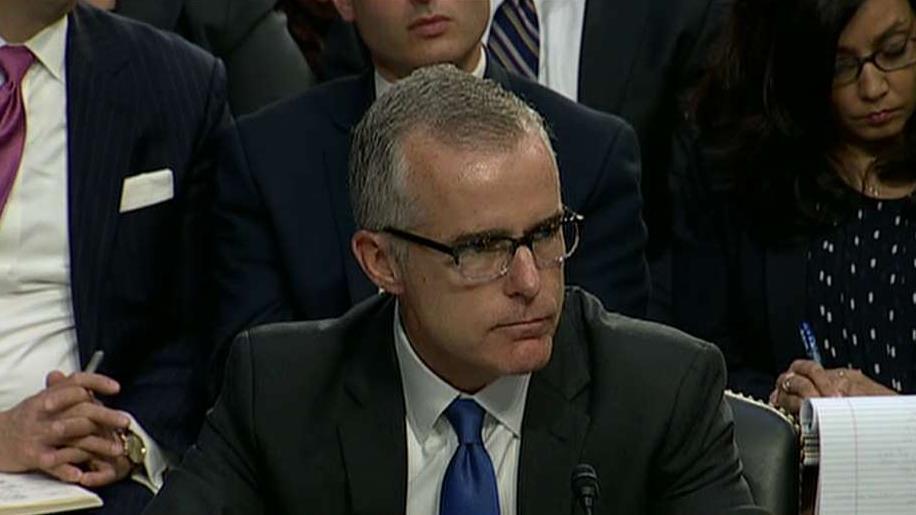 FBI Deputy Director McCabe testifies behind closed doors