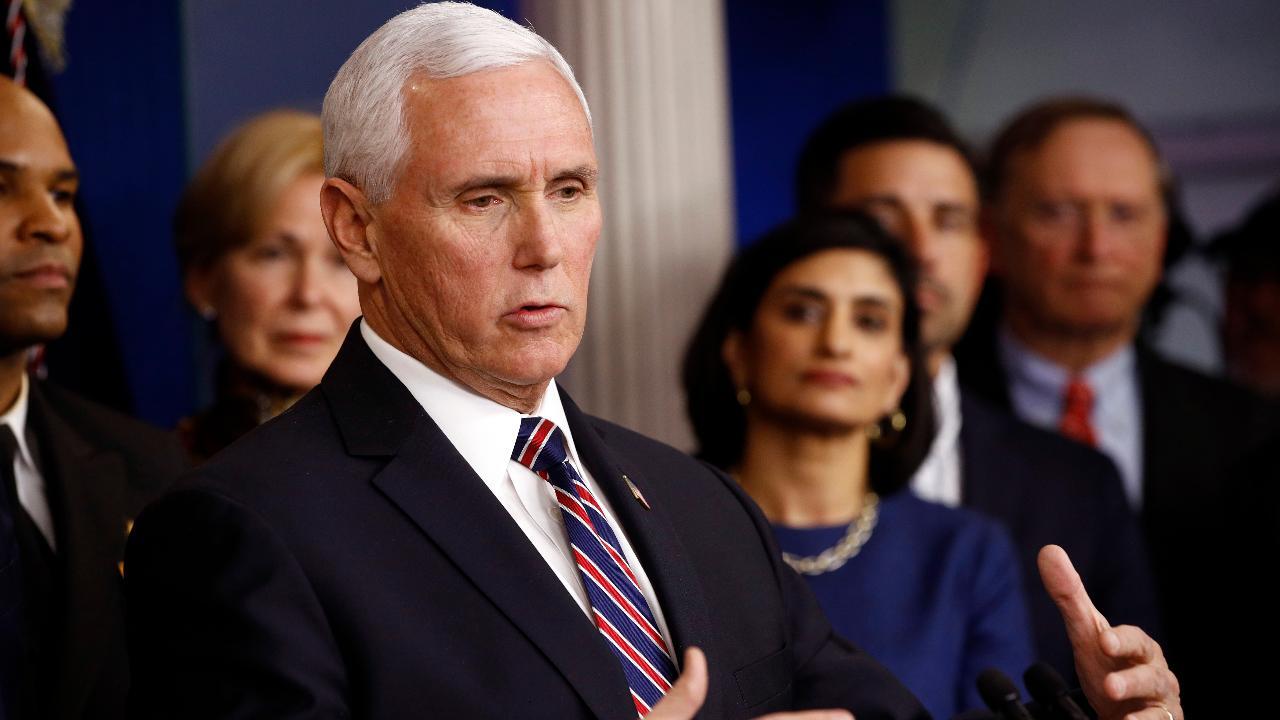 Pence: All major health insurance companies agreed to waive co-pays