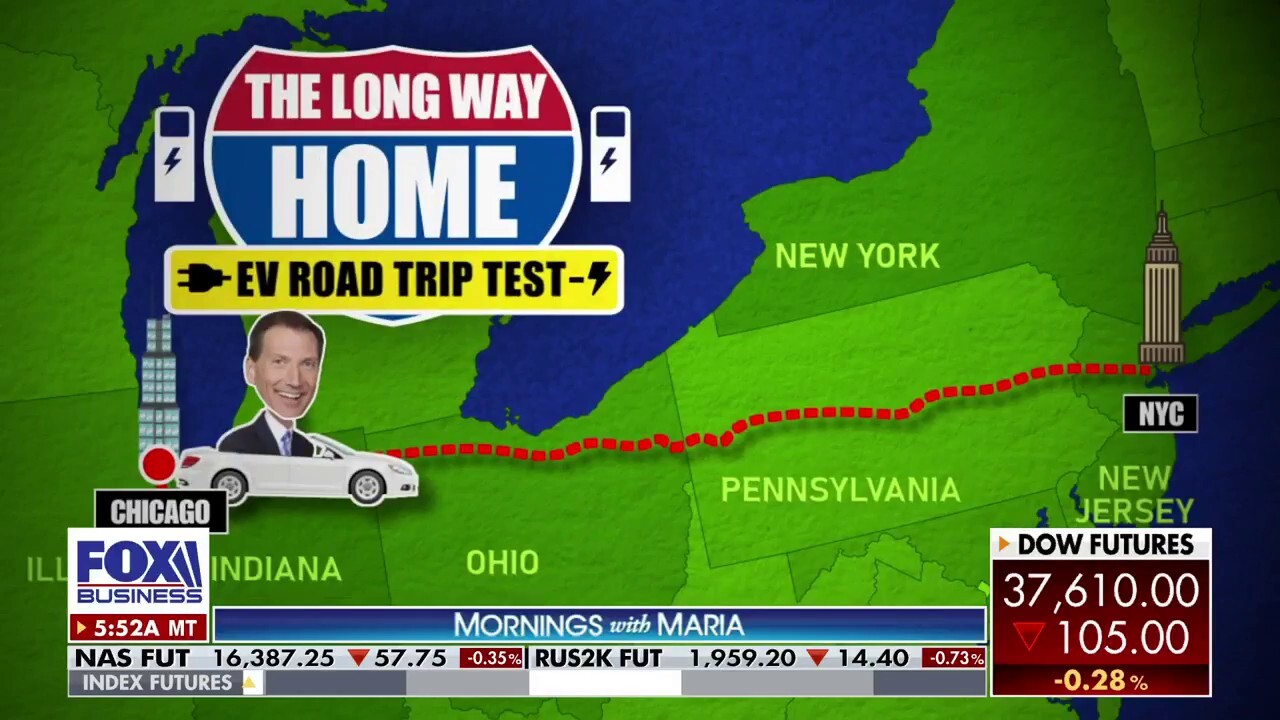 Fox Business' Jeff Flock joins 'Mornings with Maria' to break down the highlights and takeaways of his EV road trip.