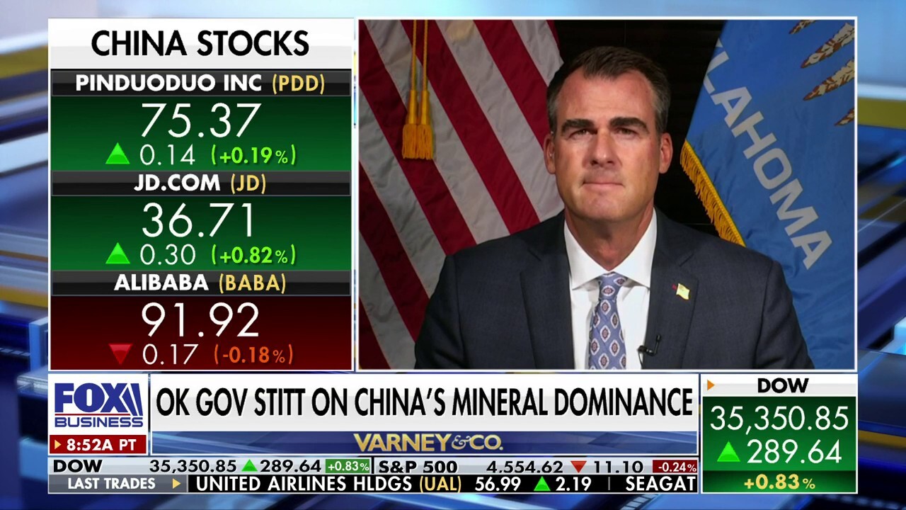 Okla. Gov. Kevin Stitt blames ‘environmentalist extremists’ for China’s mineral dominance