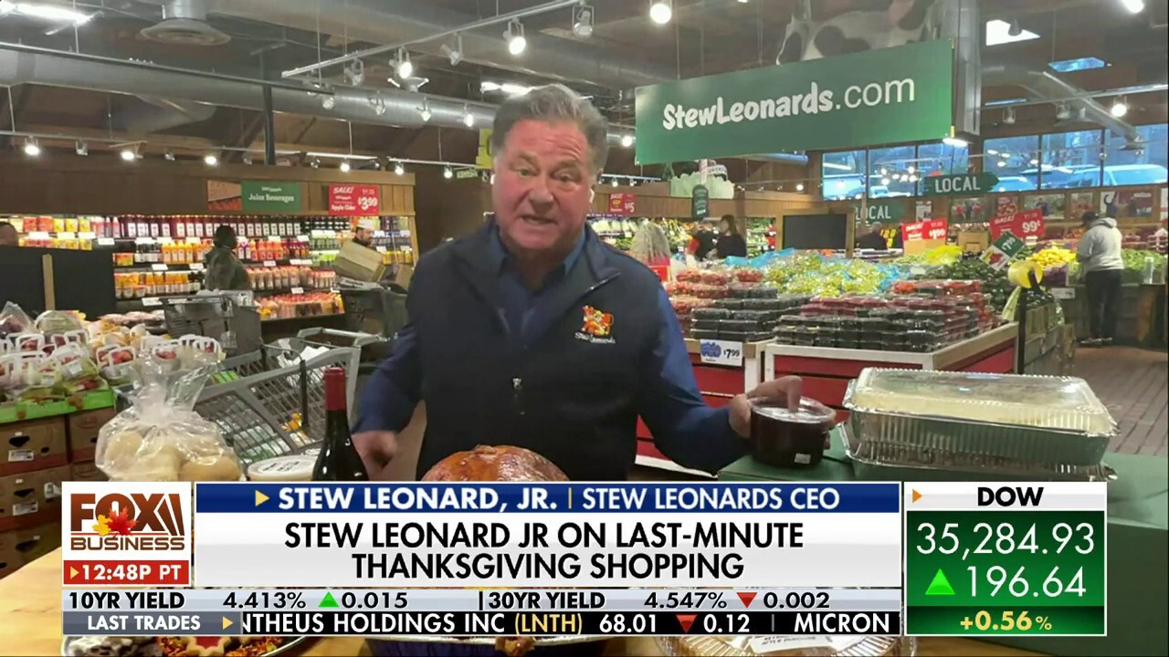 Stew Leonards CEO: We have a swimming pool of Thanksgiving gravy sales