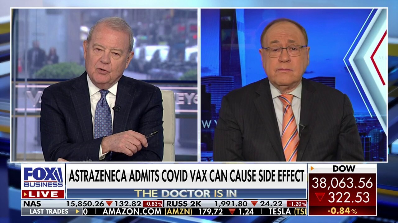 Fox News medical contributor Dr. Marc Siegel discusses AstraZeneca admitting that its COVID vaccine can cause side effects and shares why it's important to move every 30 minutes.