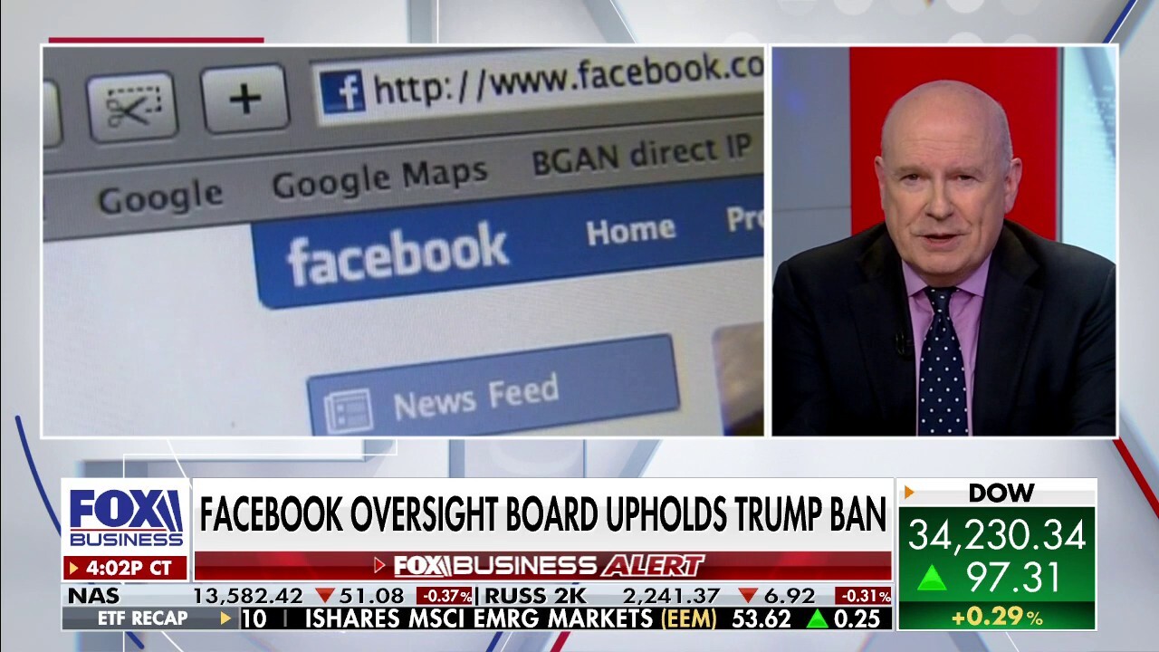 Kara Frederick, a former Facebook intel analyst, weighs in on Facebook's decision to uphold the ban against President Trump