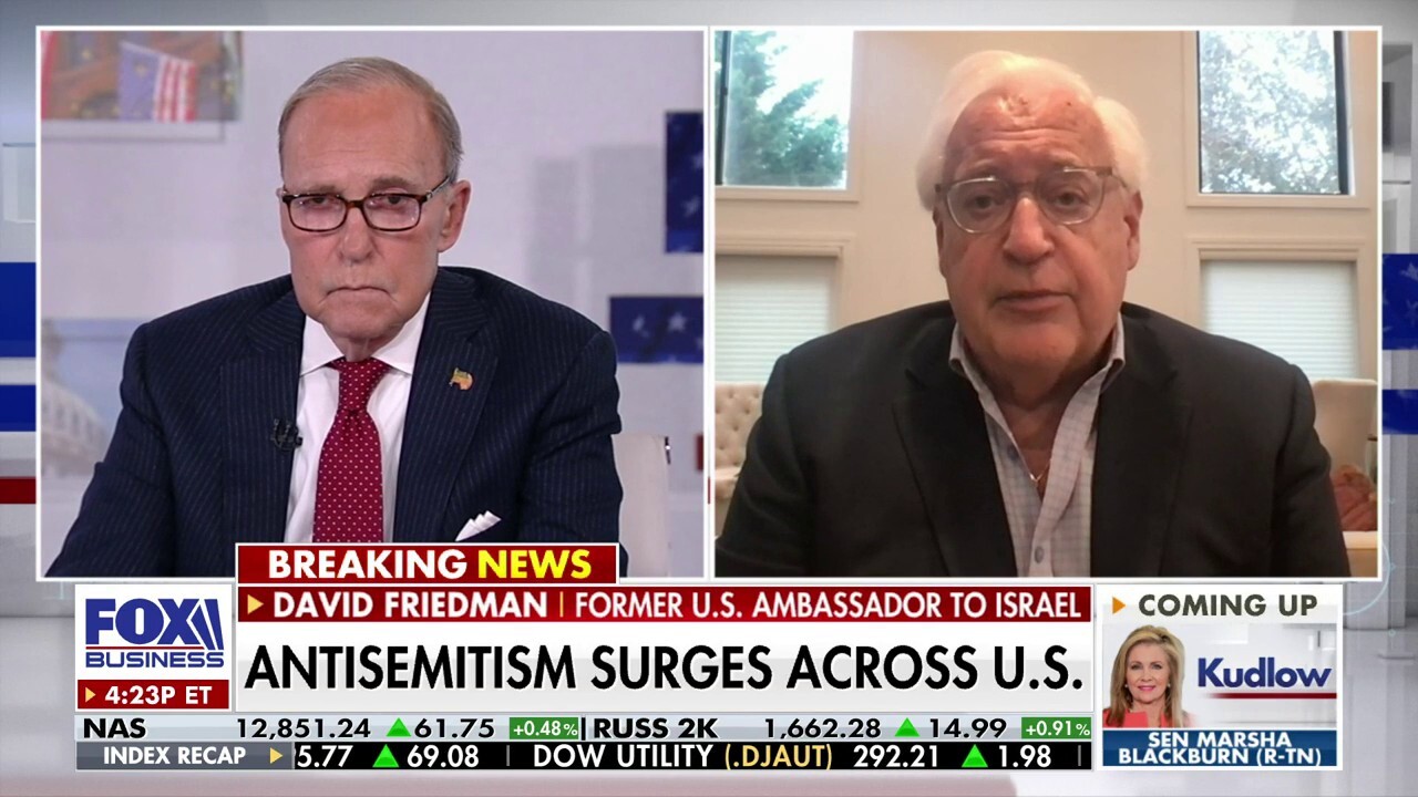 David Friedman: Surge in antisemitic threats has gotten 'out of hand'