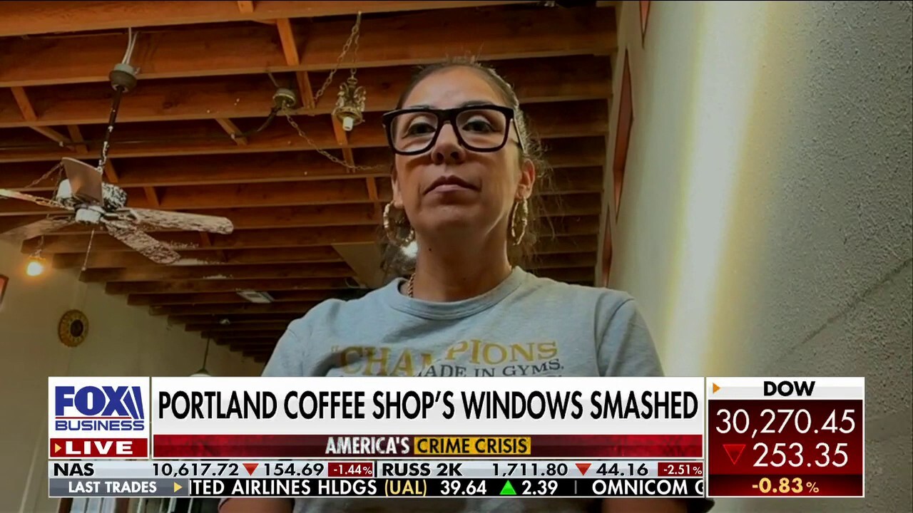 Portland coffee shop vandalized after 'coffee with a cop' event