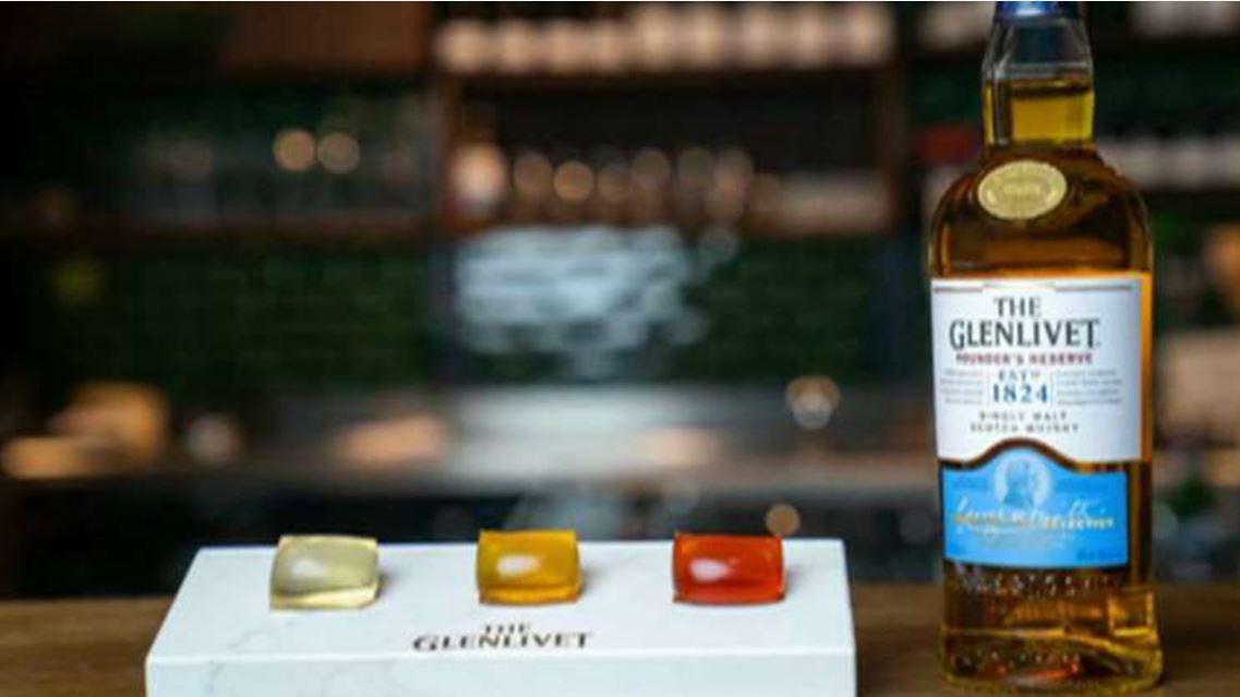 The Glenlivet goes glass-less with scotch whisky pods