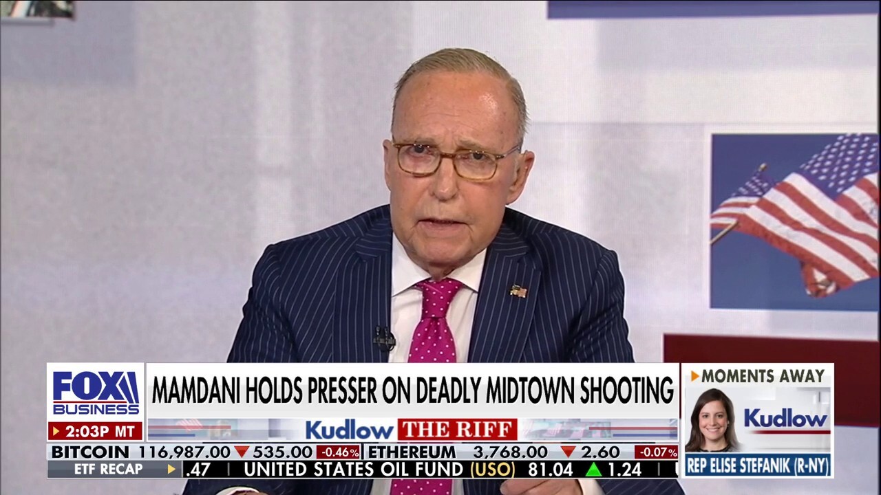 Larry Kudlow: If Mamdani is elected mayor, he will destroy the city