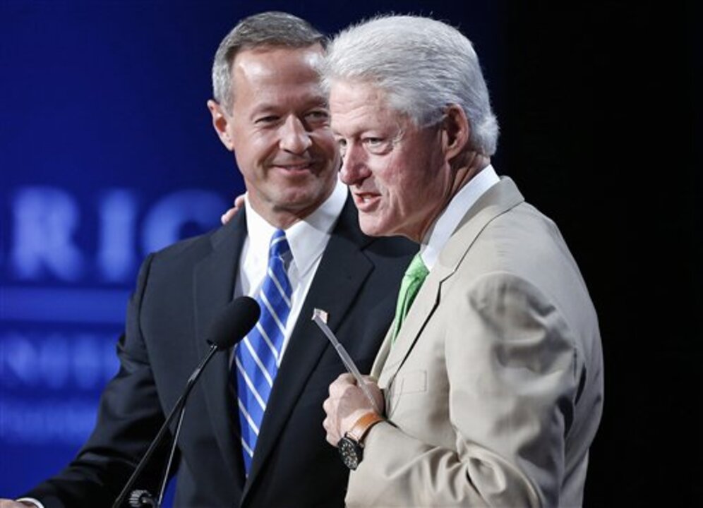 Bill Clinton predicted Martin O’Malley could be president one-day?