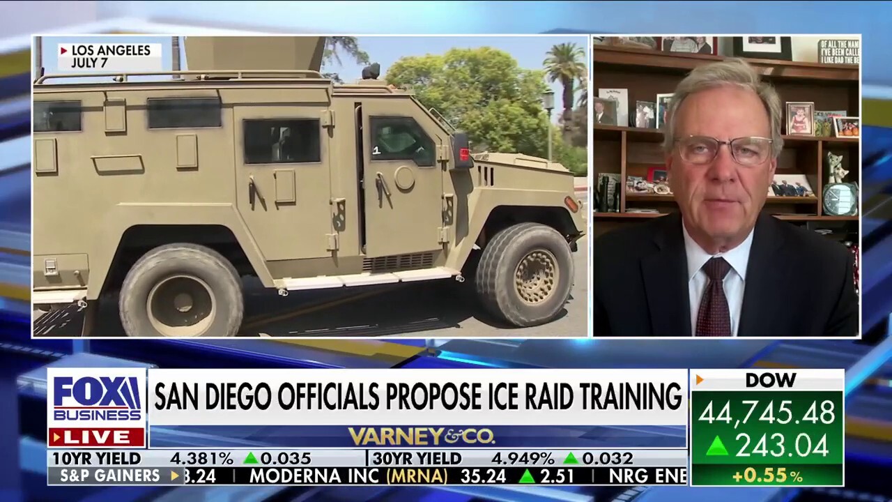 San Diego County Supervisor Jim Desmond discusses his city’s response to I.C.E. raids and California’s homeless crisis on ‘Varney & Co.’