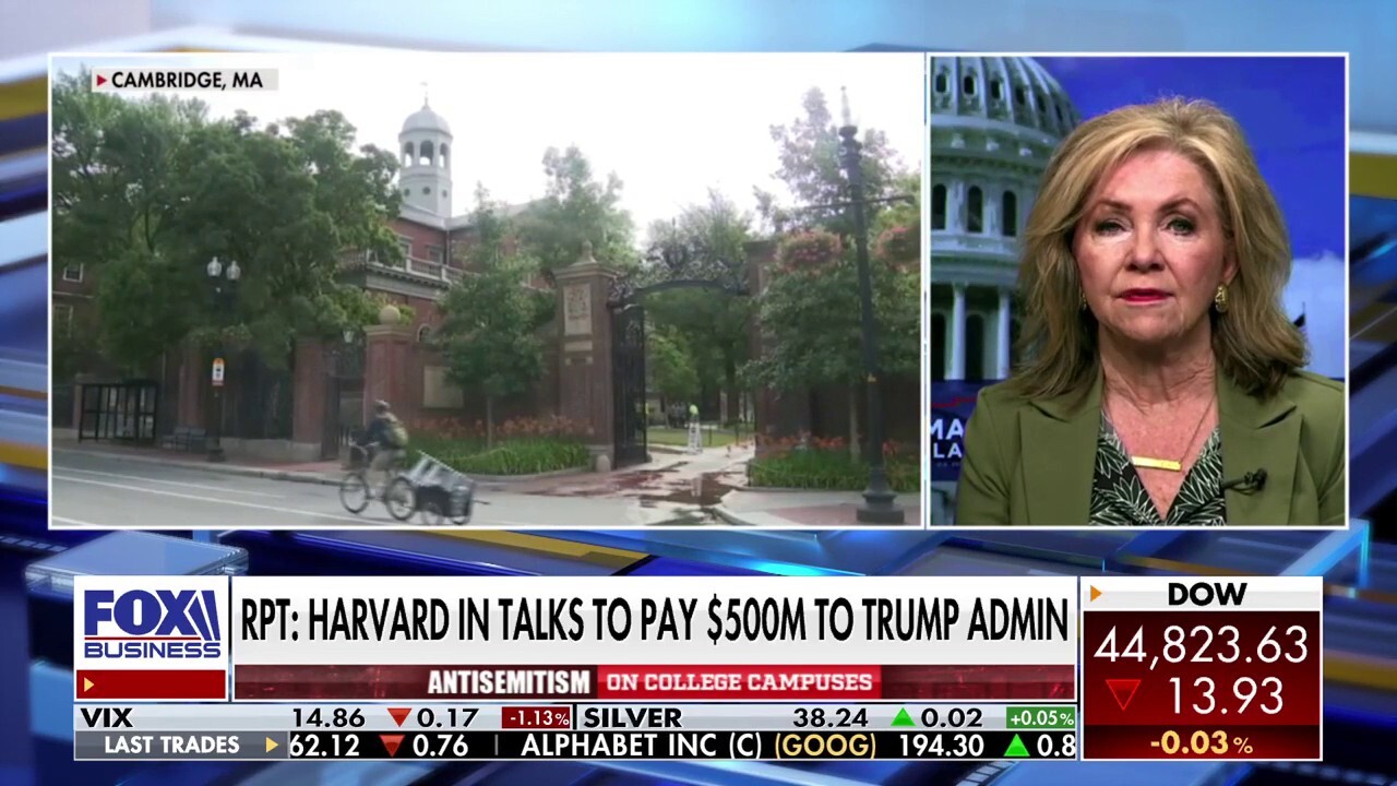 Trump admin is not going to let Harvard, Columbia 'sit on the sidelines,' Sen. Blackburn says
