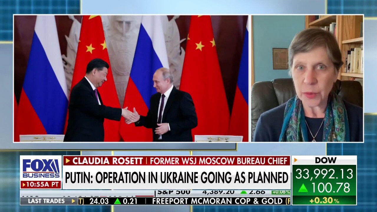 Putin laying out ‘ridiculous propaganda narrative’: Claudia Rosett