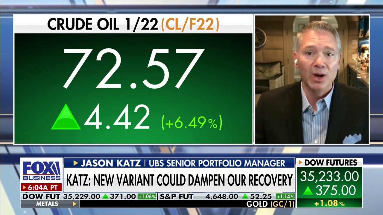 UBS managing director and senior portfolio manager Jason Katz weighs in on the impact the omicron variant will have on the economy amid inflation and supply chain issues.